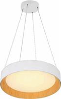 Eurolamp Μοντέρνο Κρεμαστό Φωτιστικό με Ενσωματωμένο LED Λευκό 144-17024