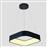 Eurolamp Μοντέρνο Κρεμαστό Φωτιστικό με Ενσωματωμένο LED Μαύρο 144-17020