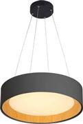 Eurolamp Μοντέρνο Κρεμαστό Φωτιστικό με Ενσωματωμένο LED Μαύρο 144-17023