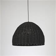 Eurolamp Μοντέρνο Κρεμαστό Φωτιστικό Μονόφωτο Καμπάνα με Ντουί E27 σε Μαύρο Χρώμα 144-33024