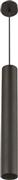 Eurolamp Μοντέρνο Κρεμαστό Φωτιστικό Μονόφωτο με Ντουί GU10 σε Μαύρο Χρώμα 145-25501