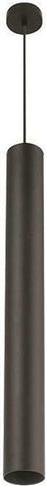 Eurolamp Μοντέρνο Κρεμαστό Φωτιστικό Μονόφωτο με Ντουί GU10 σε Μαύρο Χρώμα 145-25503