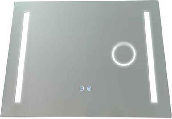 Eurolamp Ορθογώνιος Καθρέπτης Μπάνιου Led Anti Fog 80x60cm 144-88005