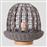 Eurolamp Πορτατίφ με Γκρι Καπέλο και Γκρι Βάση 144-78000