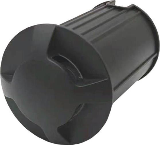 Eurolamp 145-52554 Στεγανό Φωτιστικό Προβολάκι Εξωτερικού Χώρου με Ενσωματωμένο LED σε Μαύρο Χρώμα