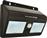 Eurolamp Στεγανό Ηλιακό Φωτιστικό Επιτοίχιας Τοποθέτησης IP65 με Ανιχνευτή Κίνησης και Αισθητήρα Φωτός και Ψυχρό Λευκό Φως σε Μαύρο Χρώμα 145-20811