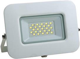 Eurolamp 147-69316 Στεγανός Προβολέας IP65 Ισχύος 20W με Ψυχρό Λευκό Φως Λευκός 