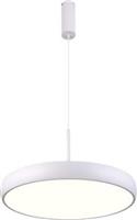 Eurolamp Στρογγυλό Κρεμαστό LED Panel Ισχύος 30W με Ρυθμιζόμενο Λευκό Φως 45x45cm 144-17026