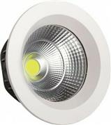 Eurolamp Στρογγυλό Χωνευτό LED Panel Ισχύος 55W με Ψυχρό Λευκό Φως 23x23cm 145-68205