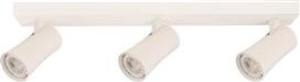 Eurolamp 144-60008 Τριπλό Σποτ με Ντουί GU10 Λευκό