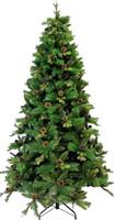 Eurolamp Χριστουγεννιάτικο Δέντρο Ισπανικό Πράσινο 180cm με Μεταλλική Βάση 600-30155