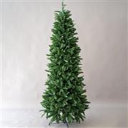 Eurolamp Χριστουγεννιάτικο Δέντρο Jersey Πράσινο Slim 210cm με Μεταλλική Βάση 600-30068