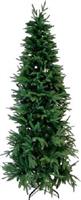 Eurolamp Χριστουγεννιάτικο Δέντρο Κυπαρίσσι Πράσινο Slim 150cm με Μεταλλική Βάση 600-30151