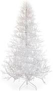 Eurolamp Χριστουγεννιάτικο Δέντρο Λευκό 180cm με Μεταλλική Βάση 600-30612