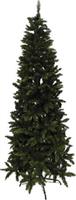 Eurolamp Χριστουγεννιάτικο Δέντρο Πράσινο Slim 210cm με Μεταλλική Βάση 600-30021