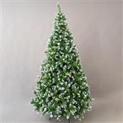 Eurolamp Χριστουγεννιάτικο Δέντρο Πράσινο Χιονισμένο 240cm με Μεταλλική Βάση 600-30165