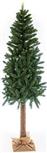 Eurolamp Χριστουγεννιάτικο Δέντρο Pvc Πράσινο 210cm με Ξύλινη Βάση 600-30534