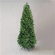 Eurolamp Χριστουγεννιάτικο Δέντρο Pvc Πράσινο Slim 240cm με Μεταλλική Βάση 600-30198