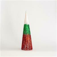 Eurolamp Χριστουγεννιάτικο Διακοσμητικό Δέντρο Πολύχρωμο 14x50cm 600-45021
