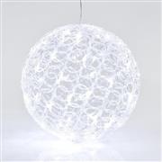 Eurolamp Χριστουγεννιάτικο Φωτιζόμενο Μπάλα Magic Christmas Ακρυλική 30cm Μπαταρίας IP44 30cm 600-40088