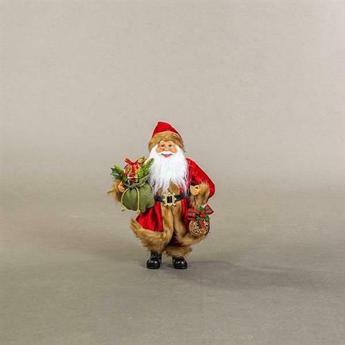 Eurolamp Χριστουγεννιάτικος Άι Βασίλης Κόκκινος 40cm 600-44881