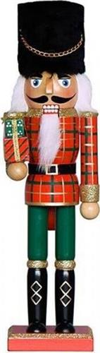 Eurolamp Χριστουγεννιάτικος Καρυοθραύστης Κόκκινος-Πράσινος 30cm 600-44836