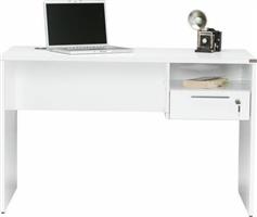Fidelio Concept Γραφείο Ξύλινο Λευκό 120x60x75cm FD-CMS510-DD