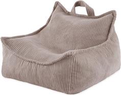 Fidelio Drop Πουφ Πολυθρόνα Μπεζ 77x67x50cm FD-DROP-BG