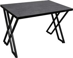 Fidelio Super Τραπέζι με Μεταλλικά Πόδια Γκρι 110x70x75cm FD-SUPER-GR