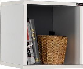 Fidelio Pixel Ράφι Τοίχου Λευκό 33x19x33cm FD-RAF033-DD