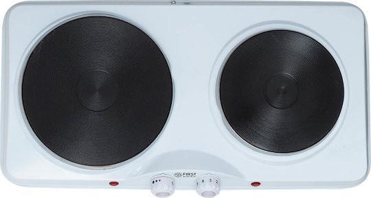 First Austria FA-5083-4 Επιτραπέζια Εστία Εμαγιέ Διπλή Λευκή