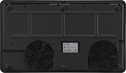 First Austria FA-5095-5 Επιτραπέζια Εστία Επαγωγική Διπλή Μαύρη