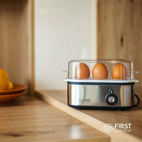 First Austria FA-5115-2 Βραστήρας Αυγών 3 Θέσεων 210W Ασημί