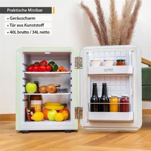 First Austria FA-5172-3-GL Mini Bar Ξενοδοχείου 34lt Υ56.2xΠ41xΒ44.5cm Πράσινο