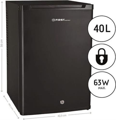First Austria FA-5172 Mini Bar Ξενοδοχείου 34lt Υ56x40xΒ42cm Μαύρο