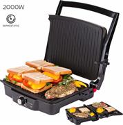 First Austria FA-5344-1 Τοστιέρα Γκριλιέρα 2000W Inox