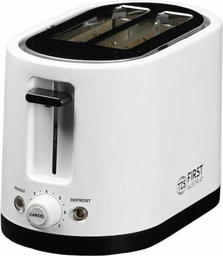 First Austria FA-5368-3 Φρυγανιέρα 2 Θέσεων 750W Λευκή
