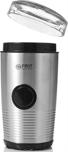 First Austria FA-5480-1 Ηλεκτρικός Μύλος Καφέ 150W με Χωρητικότητα 60gr Ασημί