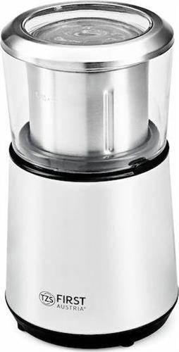 First Austria FA-5486-2-WI Ηλεκτρικός Μύλος Καφέ 200W με Χωρητικότητα 50gr και 2 Επίπεδα Άλεσης Λευκός