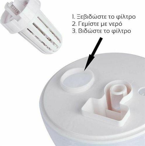 First Austria FA-5599-1 Υγραντήρας 25W για Χώρους 30m²