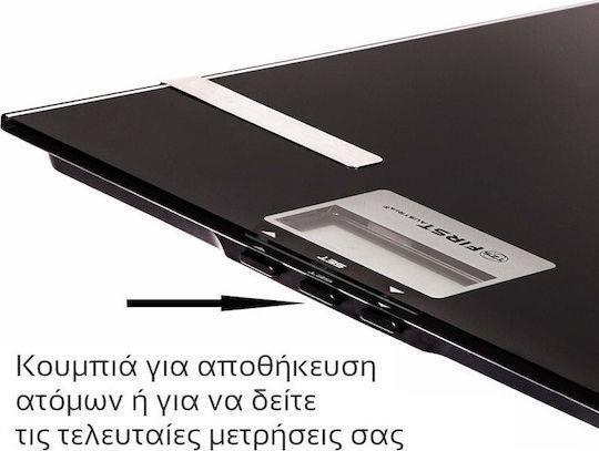 First Austria FA-8006-3-SI Ψηφιακή Ζυγαριά με Λιπομετρητή σε Ασημί χρώμα