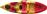 Fortis Red-Yellow Μονοθέσιο με Πεταλιέρα 360x77x30cm