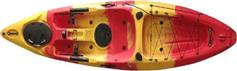Fortis Red-Yellow Μονοθέσιο με Πεταλιέρα 360x77x30cm