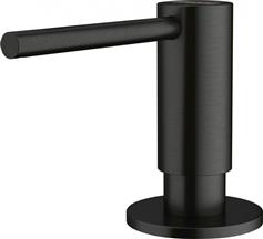 Franke Atlas Dispenser από Ανοξείδωτο Ατσάλι Μαύρο 350ml