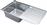 Franke Bell BCX (611-86 PA) 860X480MM Inox