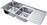 Franke Bell BCX (621 ΡΔ) 1080X480MM Inox