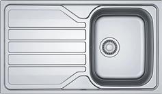 Franke Flash FLN 611-78/50 Ένθετος Νεροχύτης Inox Μ78xΠ50cm