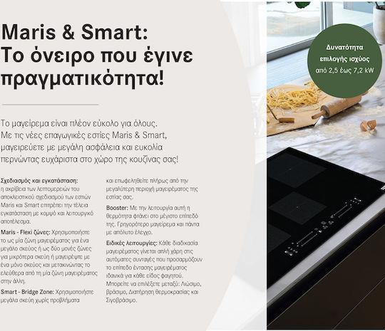 Franke FMA 654 I F BK Maris Επαγωγική Εστία Αυτόνομη με Λειτουργία Κλειδώματος Π65cm 