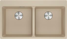 Franke Maris Centro 620-39-39 FTL Ένθετος Νεροχύτης από Συνθετικό Γρανίτη Μ86xΠ50cm Oatmeal