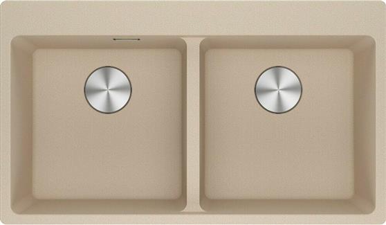 Franke Maris Centro 620-39-39 FTL Ένθετος Νεροχύτης από Συνθετικό Γρανίτη Μ86xΠ50cm Oatmeal